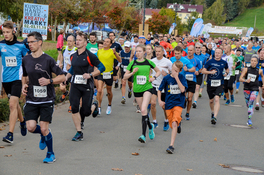 Läufer zum Glauchauer Herbstlauf