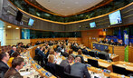InduCult2.0 präsentiert sich im EU-Parlament in Brüssel (Foto: Luc Gijbels)