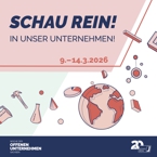 Logo Schau Rein - Woche der offenen Unternehmen 2026