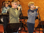 Freie Jugendkunstschule Waldenburg Musikschüler beim Konzert