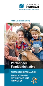 Titelseite Flyer Partner der Familieninitiative